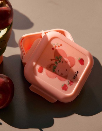 Snack Box with Clip Mrs. Butterfly Trixie, Pink