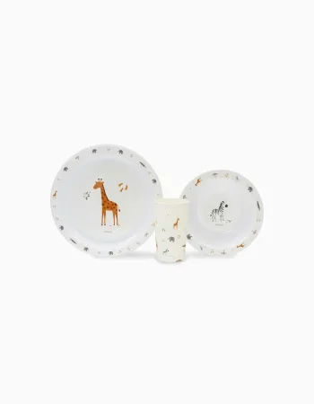 Meal Set 3 Pcs Savanna Interbaby 12M+, Beige