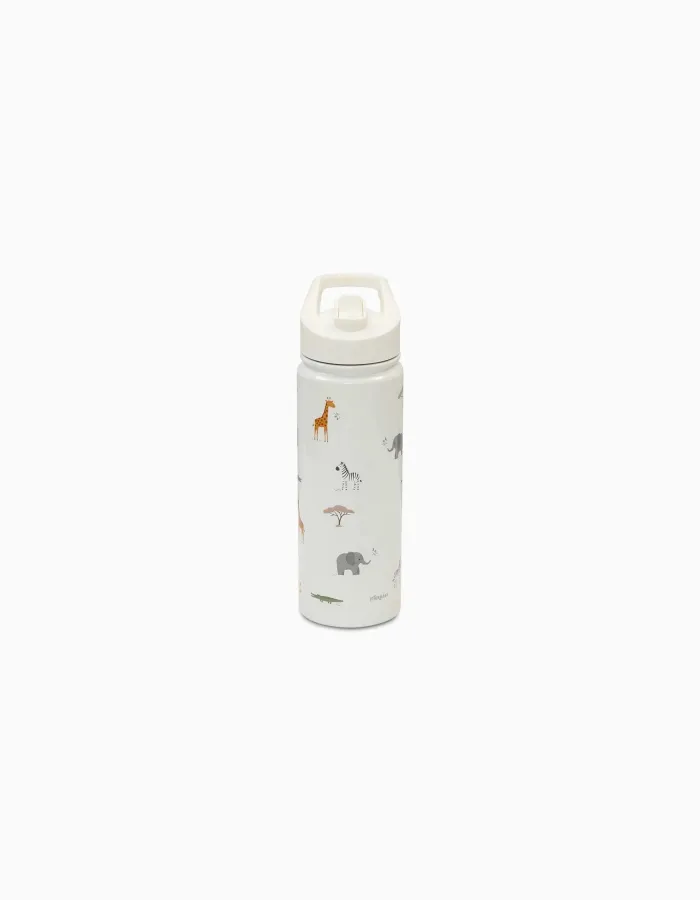Thermal Bottle with Straw Savanna Interbaby 550 Ml, 36M+