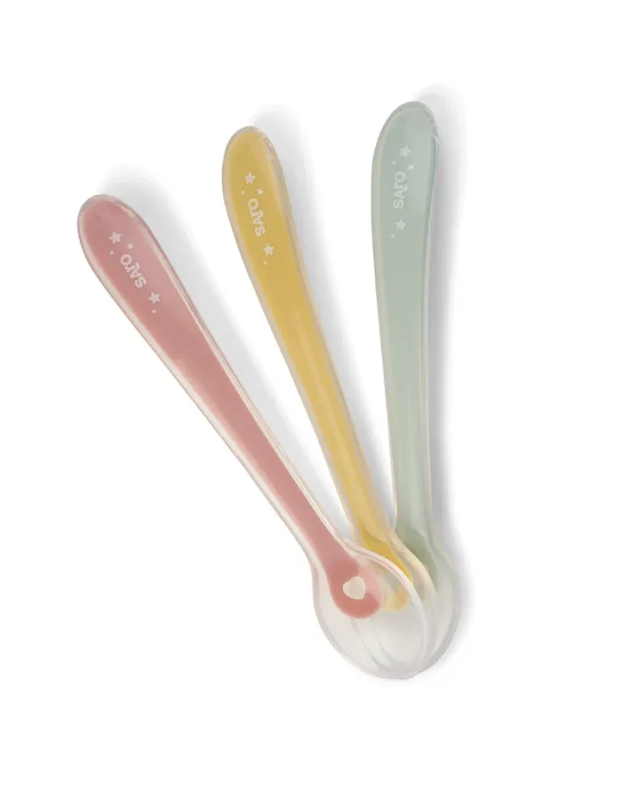 Set of 3 silicone spoons
