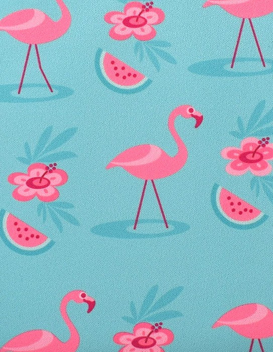 Weaning Bib with Sleeves - Flamingos UltraBib