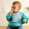 Weaning Bib with Sleeves - Flamingos UltraBib