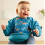Weaning Bib with Sleeves - Tropical Fish UltraBib