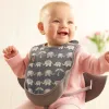 Bibetta Weaning Bib - Elephants UltraBib