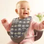 Bibetta Weaning Bib - Elephants UltraBib