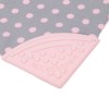 Cheeky Chompers Polka Dot Pink Neckerchew & Teething Dribble Bib