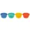 Nûby 4 Piece Hermetic Bowls Set 240ml