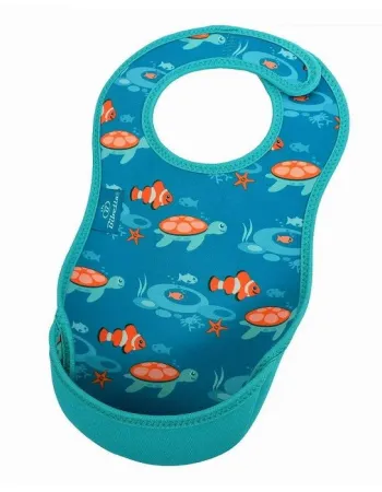 Bibetta tropical fish neoprene bib