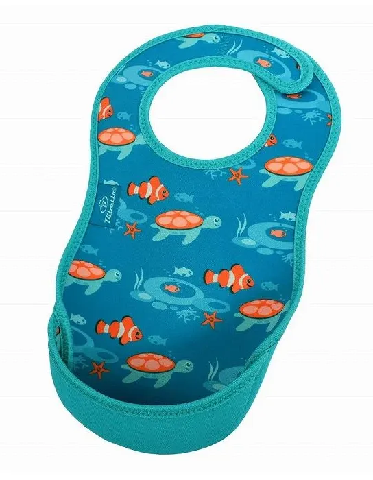 Bibetta tropical fish neoprene bib