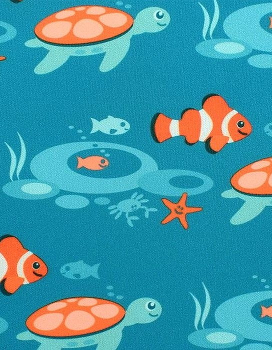 Bibetta tropical fish neoprene bib