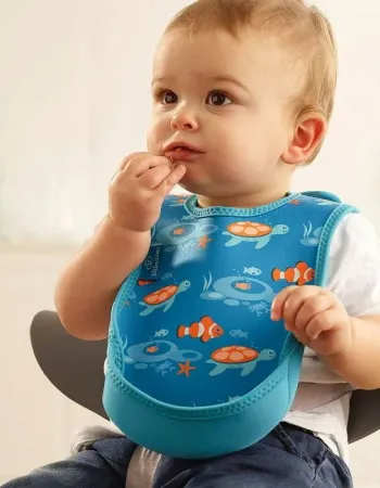 Bibetta tropical fish neoprene bib