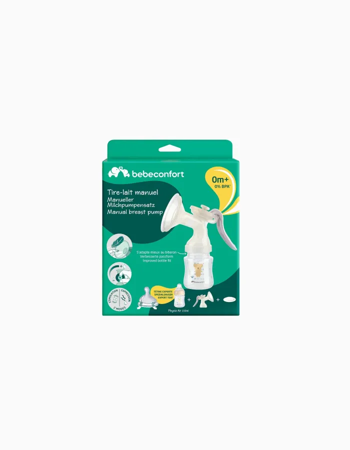 Manual Breast Pump with Bottle Bebe Confort
