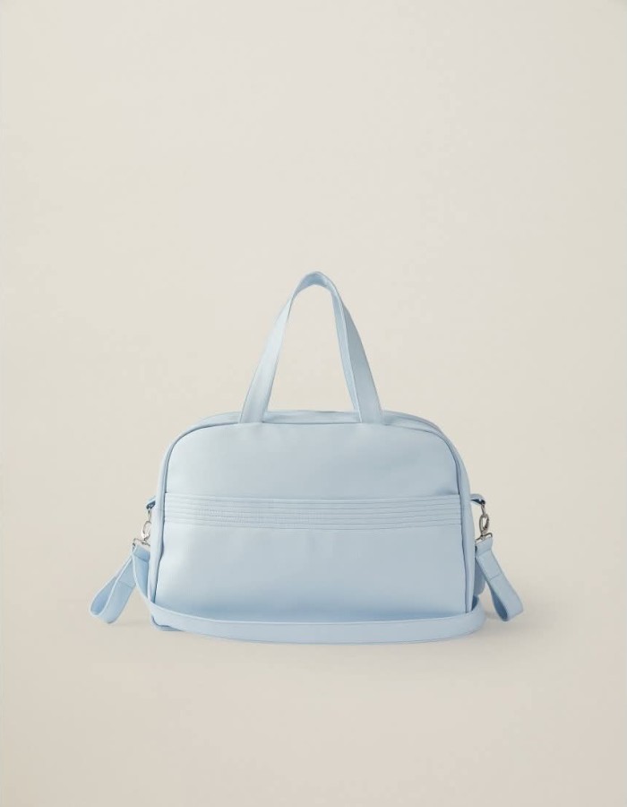 Baby blue nursery bag