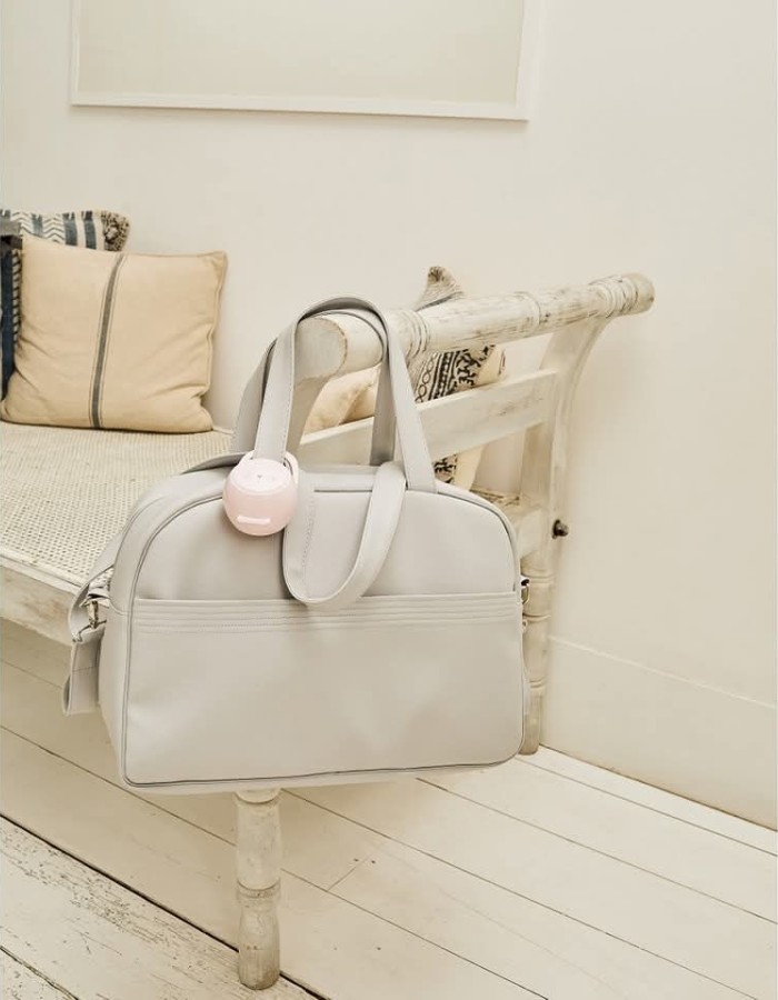 Light grey nursery bag