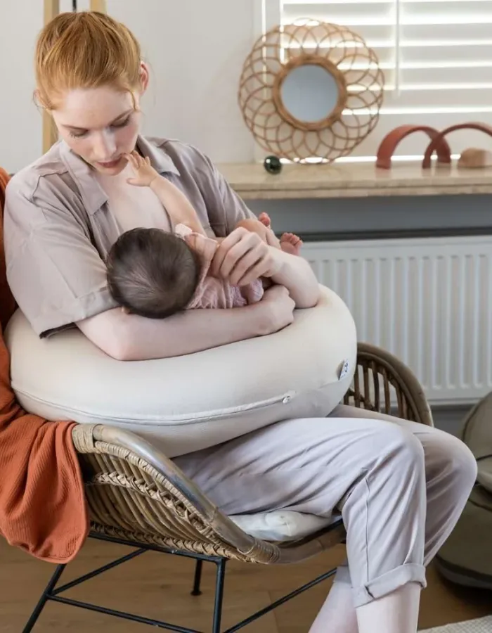 Doomoo Buddy Breastfeeding Pillow Corduroy, Sand