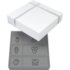 Dooky triple frame printset & luxury meomry box