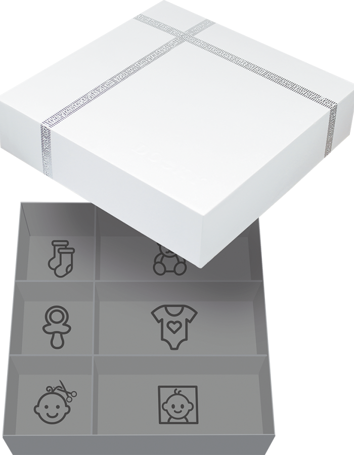 Dooky triple frame printset & luxury meomry box
