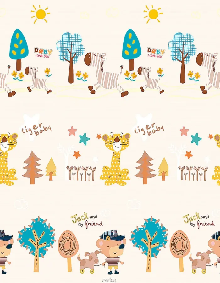 Activity Mat 120x180 cm Asalvo Forest City 0M+