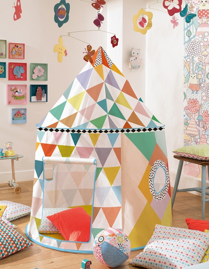 Djeco Little Big Room - multicoloured tent - 106x130cm