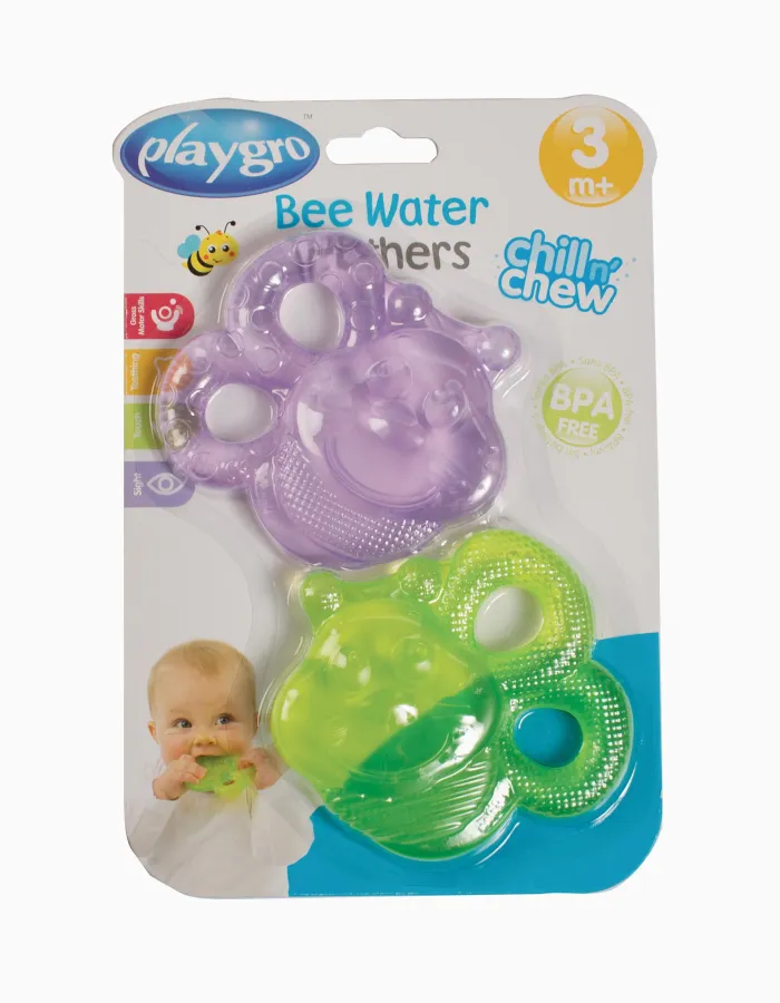 Bee Water Teether By Playgro, 2 Pieces