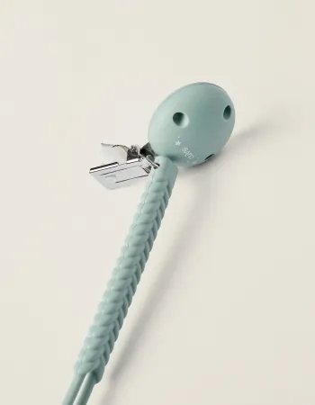 Dummy Holder Silicone Mint Saro