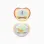 Pack of 2 Philips Avent Ultra Air Night Soothers for Girls, 0-6M