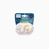 Pack of 2 Philips Avent Ultra Air Night Soothers for Girls, 18M+