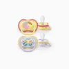 Pack of 2 Philips Avent Ultra Air Deco Soothers for Girls, 0-6M