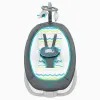 Baby Bouncer, Fold Asalvo Aqua