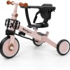 5-in-1 Tricycle Norby Interbaby 12M+, Pink