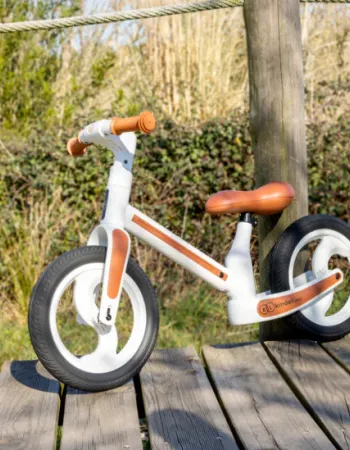 Folding Learning Bicycle White Soul Kinderland 2A+
