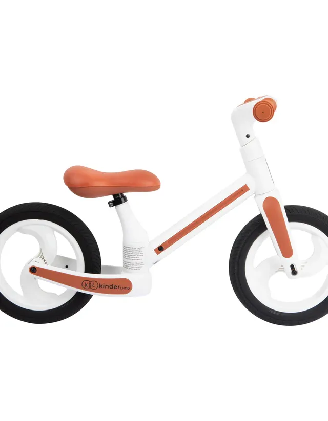 Folding Learning Bicycle White Soul Kinderland 2A+