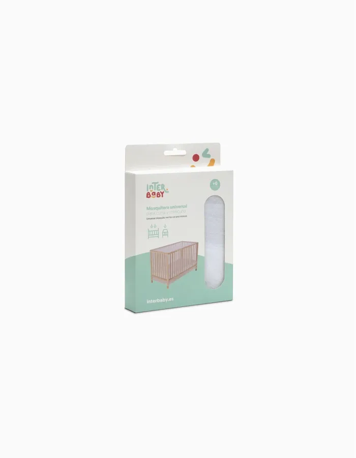 Mosquito Net for Beds and Cots Interbaby, White