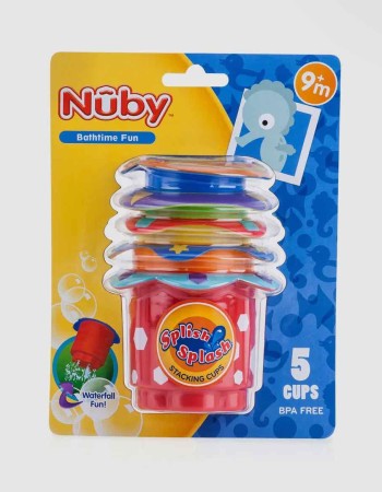 Nuby Stacking Cups Bath Toy