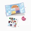 12 Reusable Stickers House Djeco 18M+