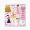 Reusable Stickers Dresses Season Djeco 5Y+