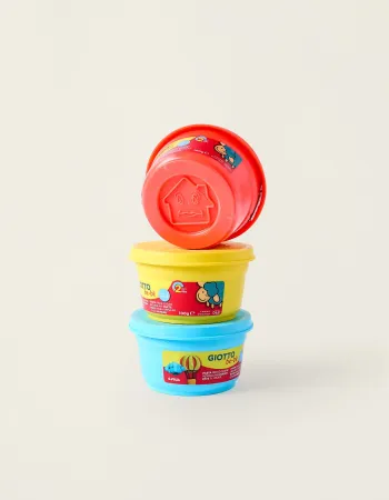 Coloured Plasticine Giotto Be-Bè 3Pcs 2Y+