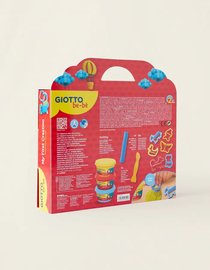 Giotto Be-Bè 'My First Creation' Plasticine and Accessories Pack 3A+