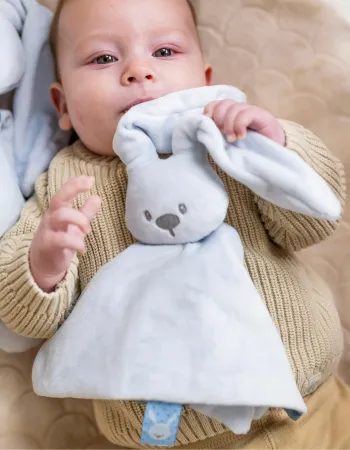 Doudou Nattou Lapidou Glow In The Dark 0M+, Blue