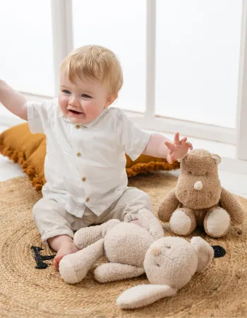 Teddy Bunny Nattou Plush 0M+