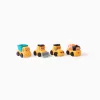Set of 4 Construction Trucks Kidz Up 1Y+
