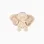 Soft Elephant Plush 30 cm Nattou 0M+, Beige