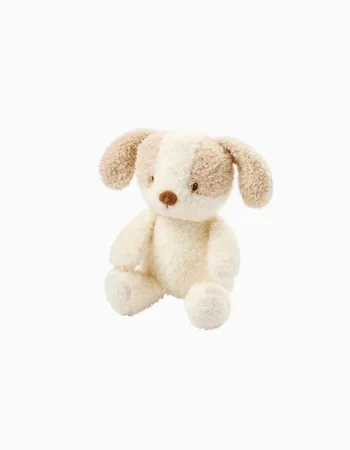 Soft Dog Plush 24 cm Nattou 0M+, White