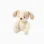 Soft Dog Plush 24 cm Nattou 0M+, White