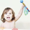 Nuby Splash n' Catch Bath Time Fishing Set, Includes Four Link Toys