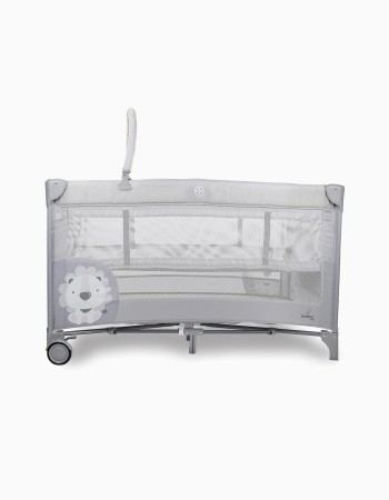Travel Bed Duo Baby Lion Grey Asalvo