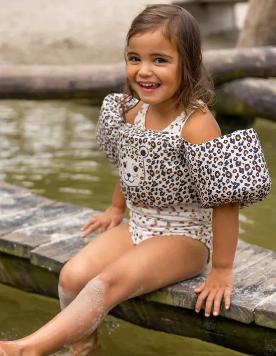 Puddle Jumper Leopard Print