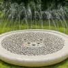 Swim Essentials Sprinkler Mat Beige Leopard 150cm