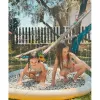 Swim Essentials Sprinkler Mat Beige Leopard 150cm
