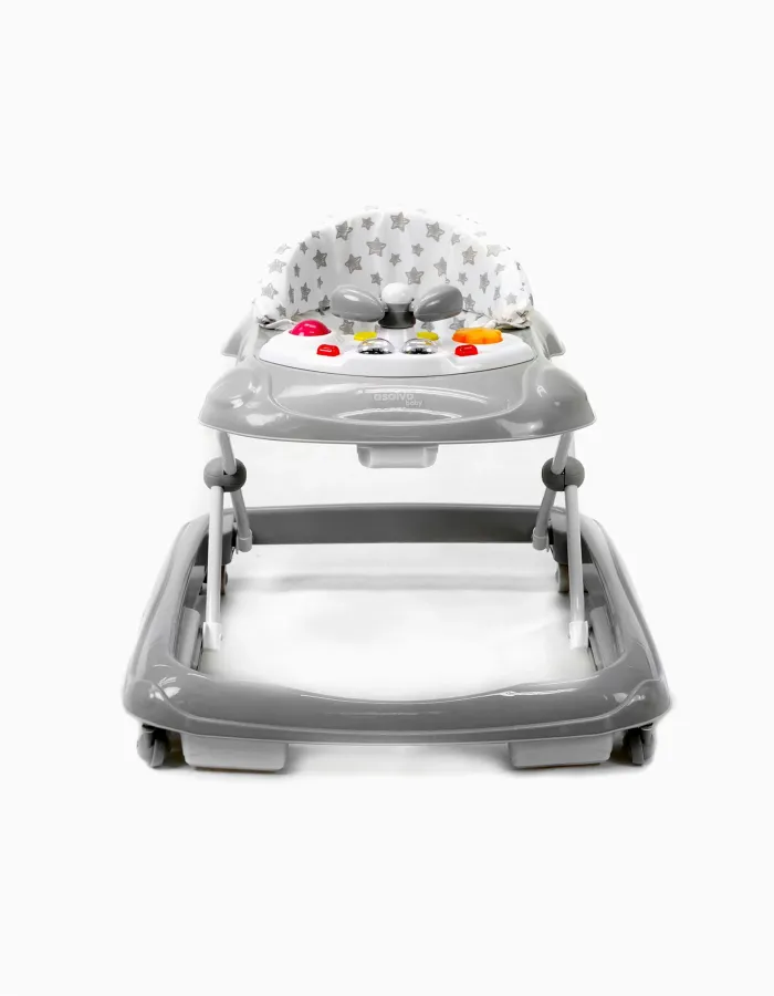 Baby Walker Stars Asalvo, Grey
